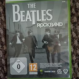 The Beatles Rockband X box 360 used a couple of times.Price is by offer too