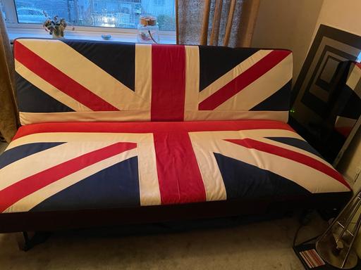 Buy & Sell South East London Crook Log - South East London - Photos for Union Jack Sofa Bed