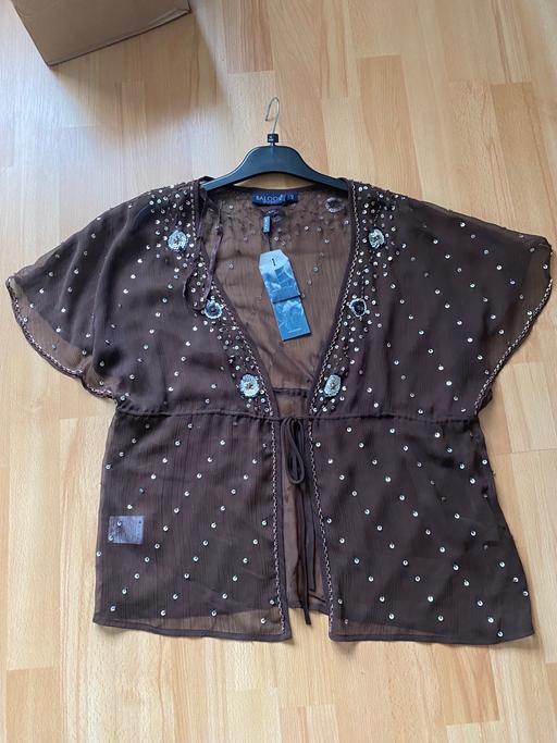 Buy & Sell Hertfordshire Broxbourne - Photos for Saloos - Ladies Chiffon Beaded Blouse -New