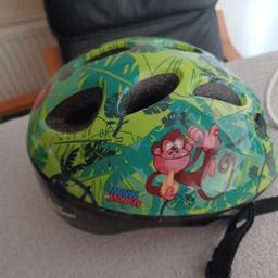 Boys bike Helmet. size: 48-52cm. collection only please:-)