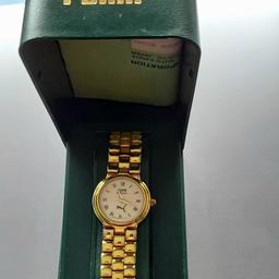Damen Armbanduhr Marke Puma, aus dem Jahr 1989 Top Zustand vom Uhrmacher Überholt und gereinigt mit Original Rechnung.
