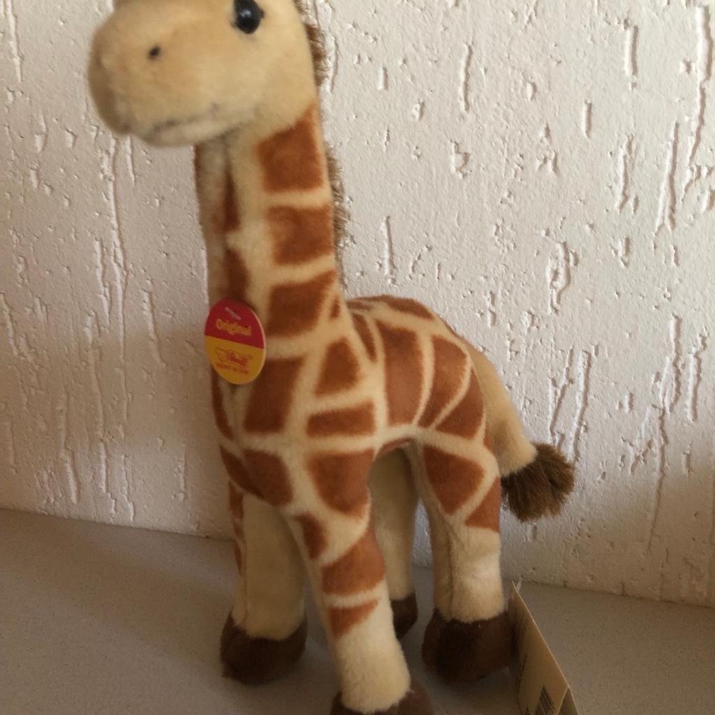 STEIFF Giraffe
30cm
stehend
mit K/F/S
neu und unbespielt
Selbstabholer
Versand bei Kostenübernahme möglich