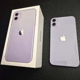 Gebrauchtes IPhone 11 in sehr gutem Zustand, Farbe: violett, o. Zubehör, Versand innerhalb Deutschlands gegen Aufpreis möglich