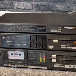 If you see it,  it's still available!

Beautiful set of Technics comprising of ST-Z200L Tuner , SU-Z100 Amplifier and RS-D200 Cassette Deck all in great condition and working order.
Please check specs online.
Sold with relevant cables. 
No remote control or speakers!

Cash on collection or postage at buyers cost and risk 

Please check my other items