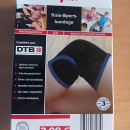 Topfit Knie- Sport- Bandage in der Größe L / XL in original Verpackung noch nie benutzt

Versand Möglich