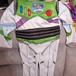 All in great condition, only worn once, woody still has tags on.
Comes with
Woody costume with bandana
Buzz lightyear with hood
Blue paw patrol 
Red paw patrol
Full Christmas costume
Bargain
Lichfield collection.