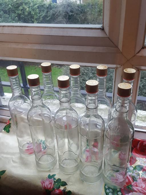 Buy & Sell Acton West London - Photos for empty glass bottles set of 9...