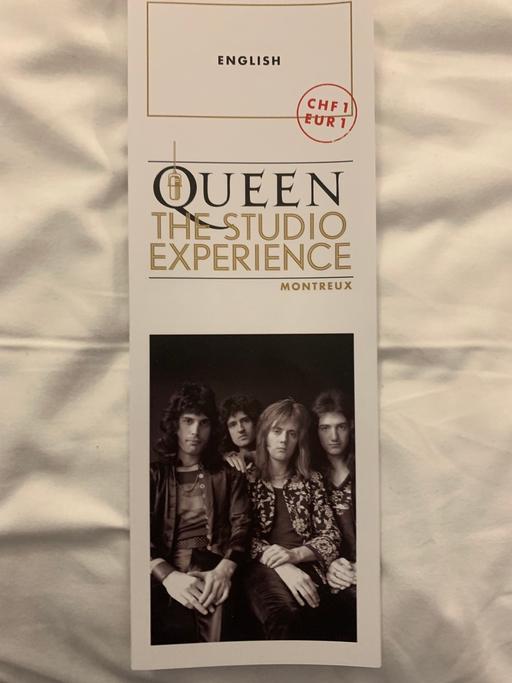 Buy & Sell Merseyside Liverpool - Photos for Queen The Studio Experience pamphlet