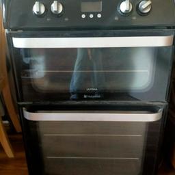 Used only a few times. Electric Hotpoint oven is excellent working order.