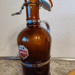 2lt Flasche zum Abfüllen von Bier
Branger Bräu Tirol 1993
Flasche ist unbeschädigt.
Geh mal Bier holen.🍺