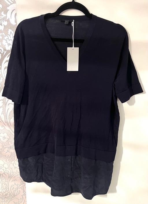 Buy & Sell South West London West Brompton - South West London - Photos for Womens COS Silk Cotton Tunic Top Blouse