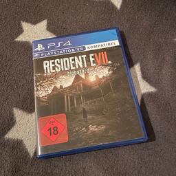 Verkaufe ein gebrauchtes PS4 Spiel:
Resident Evil - Biohazard.

Das Spiel hat keine Gebrauchspuren und befindet sich in einem tadellosen Zustand.

Versand möglich!