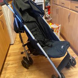 Selling my joie black stroller as it’s just been sat in the back of the cupboard for a long time not being used been brought from new only ever used hand full of times may need cleaning from being in storage in great condition all wheels perfect and comes with rain cover, can deliver for fuel costs if not too far :-)