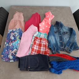 Mix bundle of girls clothes age 4-5 years.  Pink corduroy dress has a blue stain at the hem. From a smoke free home. 

CASH AND BUYER COLLECTS ONLY 

NO POSTING