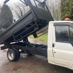 Ford transit tipper,mot,tax excellent condition through out,drives really well,500 kg electric crane,loads of new parts,very solid underneath,new tyres ready for work,first to see will buy