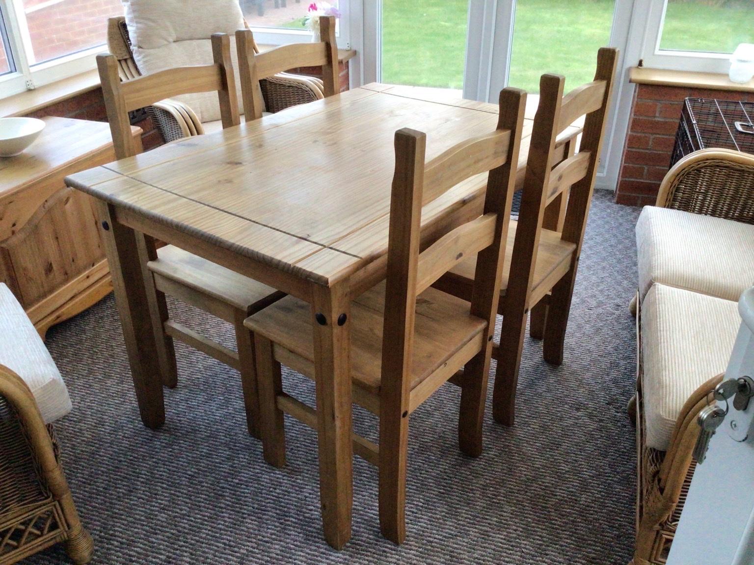 4 Pine Kitchen Chairs for sale in UK 86 used 4 Pine Kitchen Chairs