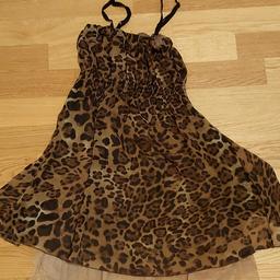 Kleid im Leopardenlook für 6-7 jährige.
Versand gerne,  kostet extra. 
Privatverkauf