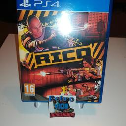 RICO PS4 NEW & Game.UK Sealed
