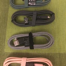 Neues I Phone Ladekabel in den Farben

grün - 2 x
grau - 4 x
schwarz / weiß - 3 x
rosa - 6 x

Pro Stück 5,00.-