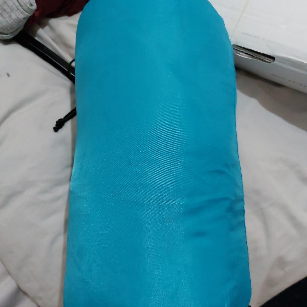 Children's summer sleeping bag, 170x80 cm , light blue in colour, no rips ,good condition.