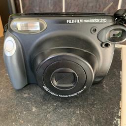 I have the below camera and need to go! Great price! Only collection!

INSTAX 210 Camera - With its rounded shape, easy-to-hold side grip, and fingertip controllable composite control panel, the instax 210 offers vivid, high-quality prints almost instantly. Its automatically-adjusting flash, high-resolution retracting lens and big clear viewfinder add up to unsurpassed performance.