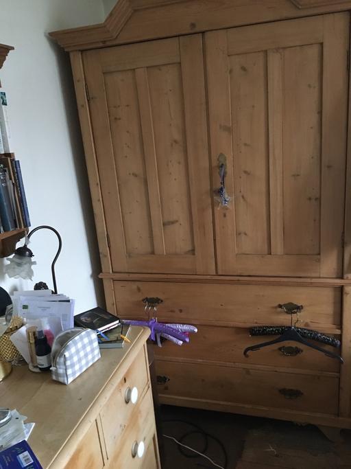 Buy & Sell Nottinghamshire Nottingham - Photos for Antiques stripped pine Wardrobe