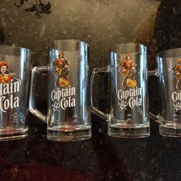 Captain Morgan & Cola Gläser 4 Stück

3x 0,3 l Glas
1x 0,25l Glas

je €3
all in = €10