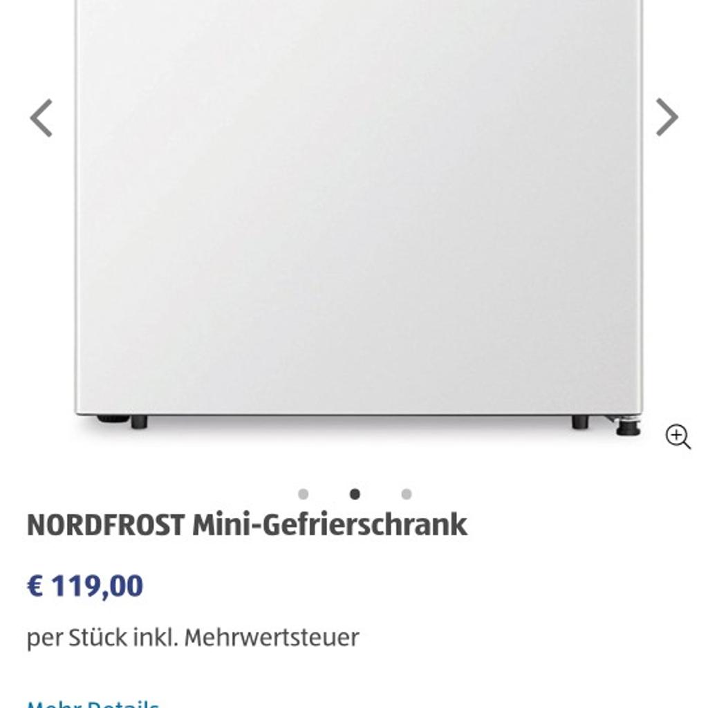 NORDFROST Mini-Gefrierschrank