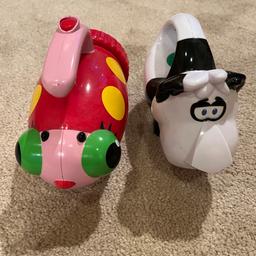 Used. In good condition.

2 children’s torches,

1x Little Tikes
1xMelissa&George

The Little Tikes torch also makes animal sounds and the mouth opens!