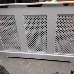Large radiator cover very solid brilliant condition
50 Inc long 34 1/2 height