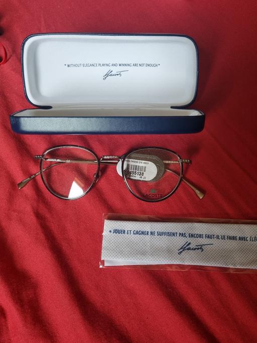 Buy & Sell Greater Manchester Oldham - Photos for lacoste glasses frames rrp129 new with case