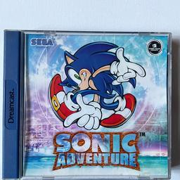 Sonic Adventure is a 1998 platform game for Sega's Dreamcast and the first main Sonic the Hedgehog game to feature 3D gameplay.