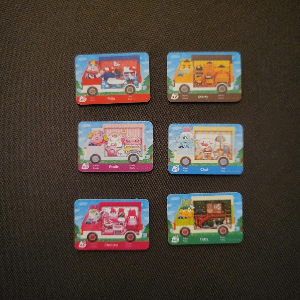 Ich verkaufe 6 Sanrio Amiibo Karten im Miniformat.
Sie funktionieren super und sehen sehr süß aus:)