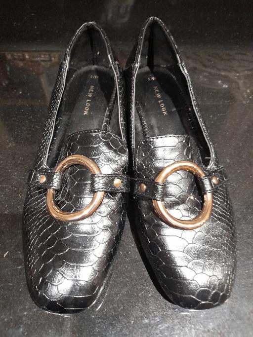 Buy & Sell Hampshire Havant - Photos for Ladies Black Snakeskin Look Size 5 Shoes