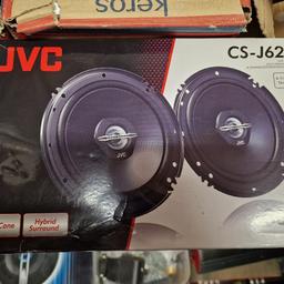 NEW JVC CS J620X 6.5 INCH SPEAKERS

300 WATTS EACH - VERY POWERFUL

GRAB A BARGAIN

PRICED TO SELL

COLLECTION FROM KINGS HEATH B14  OR CAN DELIVER LOCALLY

CALL ME ON 07966629612

CHECK MY OTHER ITEMS FOR SALE, SUBS, AMPS, SPEAKERS, WIRING KITS, TWEETERS ,6X9S ETC