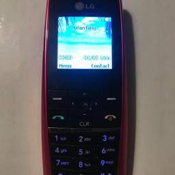 The phone it's locked in Virgin mobile network
Work and look in Mint condition
Coming Fully Charged
Coming without charger (they are very cheap on ebay)

NETWORK: 2G bands GSM 900 / 1800
GPRS Class 10
BODY: Weight 76 g (2.68 oz)
Mini-SIM
DISPLAY: Type CSTN, 65K colors
Size 1.5 inches, 7.3 cm2
Resolution 128 x 128 pixels, 1:1 ratio (~121 ppi density)
MEMORY: Phonebook 1000 entries, photocall
Call records 10 dialed, 10 received, 10 missed calls
Internal 2MB
MAIN CAMERA: VGA
SOUND: Alert types Vibration, MP3 ringtones
FEATURES: Messaging SMS, EMS, MMS
Browser	WAP xHTML
Games
Predictive text input
Voice memo
Calculator
Removable Li-Ion 800 mAh battery

Please check out my other items for sale.