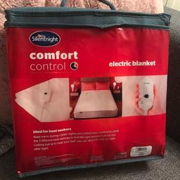 Brand new silent night double heated blanket.had two for my birthday,collection only
