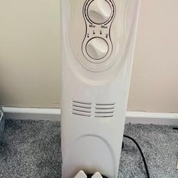 Selling my spare electric oil heater. used only handful of times.It’s in very good condition.
No time waster***