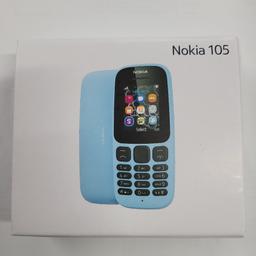 Nokia 105 
single sim 
brand new 
107 HOLLYHEDGE 
ws2 8pu 
fix price