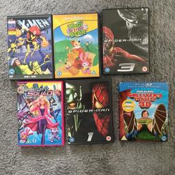 Job lot of 6 DVD’s.30p each or£1.50 for the lot
