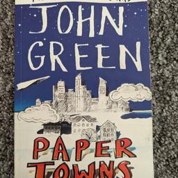 Paper towns book
great condition £2