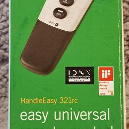 As New 
hardly used 
these are Fab ! 
specially designed for People who have limited Dexterity. 
it is very easy to hold & to use for changing  channels & adjusting te volume on The TV or home Stereo.