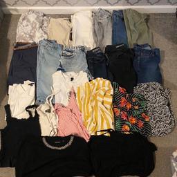 Large bundle of ladies clothes size 10
Jeans
Shorts
T-shirts
Jumpers
Dresses

Collection from Wolverhampton wv1