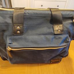 Baby changing bag with changing mat. Hardly used. slight stain at the bottom. other than that in perfect condition. Lots of pockets. Cash only please. Pickup South Kensington. No delivery or postage.