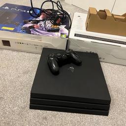 Like new - Hardly used, all fully working reset ready to go. Just upgraded, comes unboxed due to misplacement, comes with cables the console and a latest V2 controller all like new. Grab a bargain, well looked after