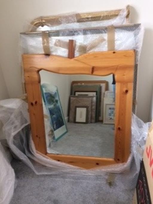 Buy & Sell Wrexham - Wales Gresford - Wrexham - Photos for Large designer Solid Pine Mirror