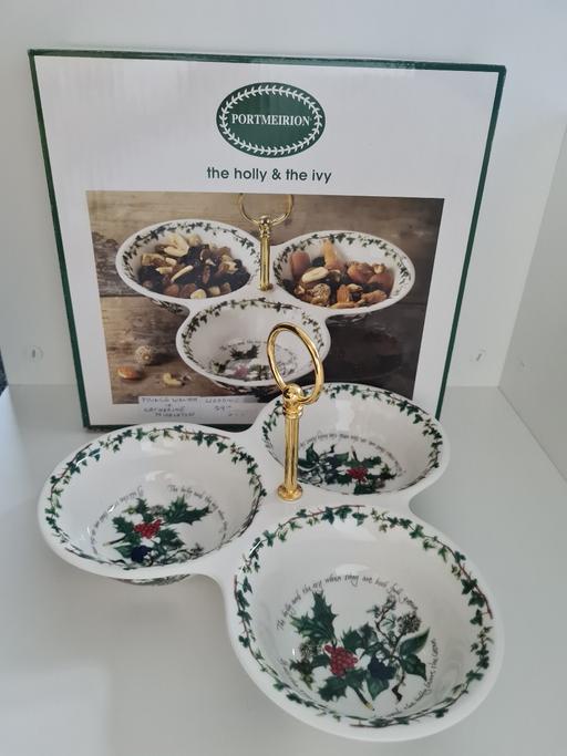 Buy & Sell Derbyshire South Derbyshire - Photos for Portmeirion Holly & Ivy Tribowl