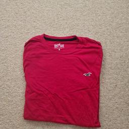 Hi

Selling this classic Mens Hollister Full sleeve Top RRP £30. Completely Brand new and unworn only tags were removed. 

Red colour. Size XXS

Grab a fantastic bargain now.

Comes from non smoking and pet free household 

Please see my other items as well.

thanks