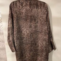 Hi and welcome to this beautiful looking Womens Zara TRF Collection Leopard Tunic Shirt Blouse Size Medium in perfect condition thanks