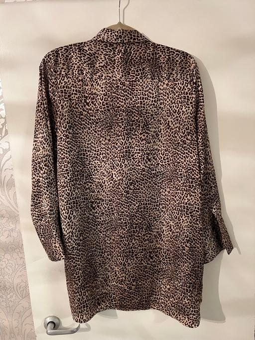 Buy & Sell South West London West Brompton - South West London - Photos for Womens Zara TRF Leopard Tunic Shirt Blouse